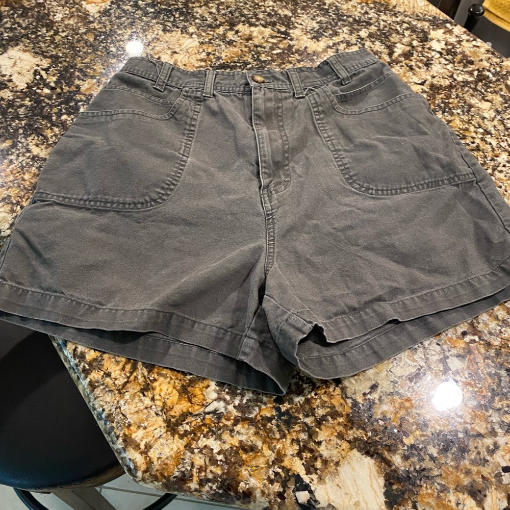 Green Mom Shorts